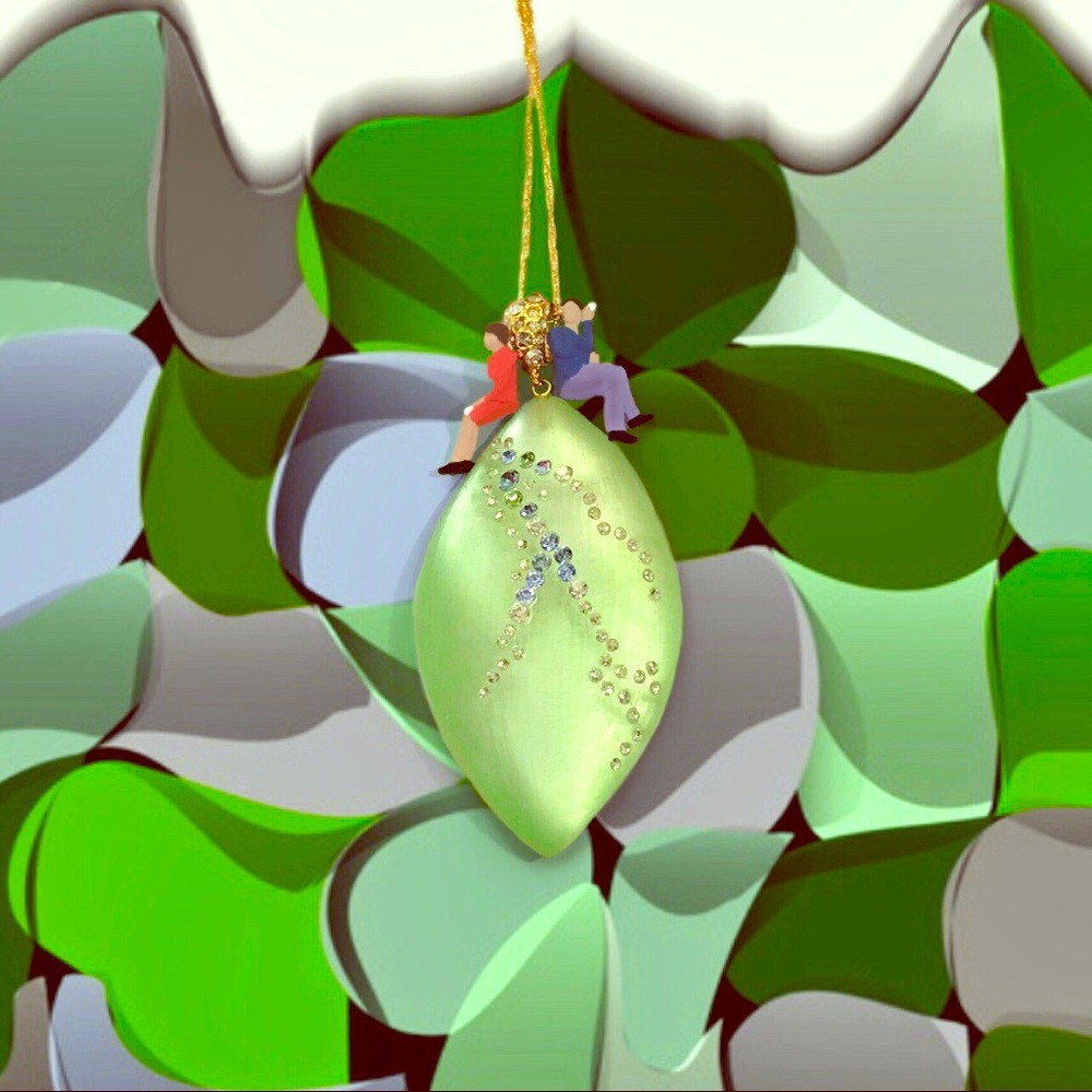 SOLD ALEXIS BITTAR DUST GREEN LUCITE NECKLACE